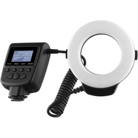 Macro Ringlight Flash with LED Display Compatible with Nikon D300