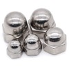 Glvaner 3/8"-16 (20 Pcs) Stainless Steel Acorn Cap Nuts, 304