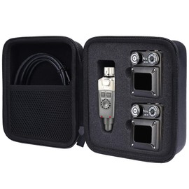 co2CREA Hard Travel Case for Xvive U4R2 Wireless In Ear Monitor System Receiver and Transmitter IEM system (Case Only,Excluding Receiver)