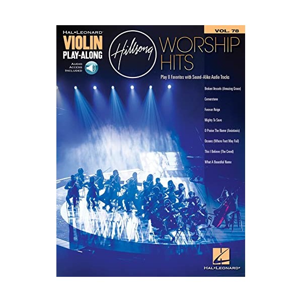 Hillsong Worship Hits: Violin Play-Along Volume 78 (Hal Leonard Violin