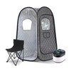 Gollense Portable Steam Sauna Tent with 4L 1500W Steamer, Foldable