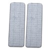 SAFIGLE 2Pcs Microfiber Mop Replacement Pads Reusable Household Cleaning Cloths