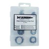 Fixman 262429 External Circlips Pack 64pce , Black