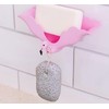 Flamingo soap stand holder base interior effect bathroom accessories attachment pretty faded pink