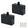 Hordion 2Pcs Cabinet Door Switch, Closet Light Wardrobe Touch Switches