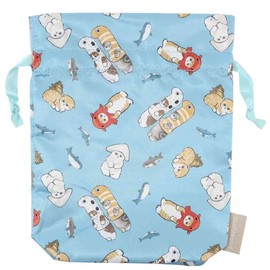 Marimocraft Mofusand Sandwich Pouch Satin Kimono Pouch