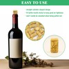 Yauhar 100Pcs #8 Natural Wine Corks Bulk Set, 7/8" x
