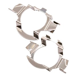 Aoling LED Headlight Bulb Adapter Holder for H7 Nissan E85 X5 VW Jetta New Bora Sagitar Buick Skoda Renault and More External HID Kit Mounting Bulb Retainer LED Base Conversion Set of 2