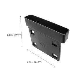 BUGUUYO Car Storage Gap Organizer Multifunctional Sundries Case Fits Vehicles Easy Install Convenient Storage for Phones Keys Cups Coins More