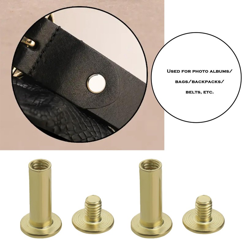 Be In Your Mind 50 Sets M5x15mm Chicago Screw Posts