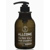 Pore-refreshing shampoo, hair loss relief, tea tree deep cleansing shampoo 3EA / 모공이개운한 샴푸 탈모완화 티트리 딥클랜징샴푸 3EA