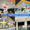 150W LED Canopy Light, 21000LM 5700K, Surface Mount LED Gas