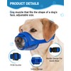 Dog Muzzle 2 Pack, Soft Mesh Breathable Muzzles for Small