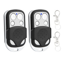 433MHz Fix Code Clone Garage Door Opener Remote Control Compatible with TORMATIC DORMA HS43-1E | HS43-2E | HS43-3E | HS43-4E | S43-1 | MHS43-1 | MAHS433-01 | MAHS433-04 Handheld Transmitter 2 Pieces