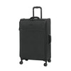 it luggage Lustrous Lightweight Expandable Spinner Wheels, Charcoal, Checked-Medium 28-Inch