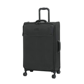 it luggage Lustrous Lightweight Expandable Spinner Wheels, Charcoal, Checked-Medium 28-Inch