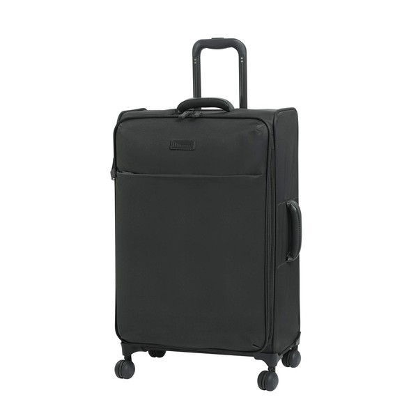 it luggage Lustrous Lightweight Expandable Spinner Wheels, Charcoal, Checked-Medium 28-Inch