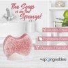 Spongeables Pedi-Scrub Foot Buffer, Lavender Scent, Contains Shea Butter and