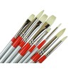 ZEM Brush Chungking White Hog Bristle Interlocked Rounds and Flats