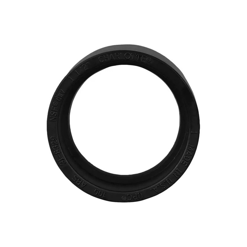 Unbranded 1-1/2 in. ABS DWV Hub x Hub Coupling for