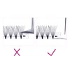 Premade Fans Eyelash Extensions 12D Premade Lash Extensions Fans Pointed