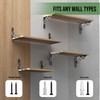 IARTOPS L Shelf Brackets for 10" - 12" Board, Floating