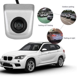 Car Rear View Camera, CCD Rear View Camera Backup Parking Night Vision Rearview Camera Waterproof(Silver) car rear reversing camera car backup camera