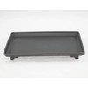 2 Rectangular Black Plastic Humidity/Drip Tray for Bonsai Tree and