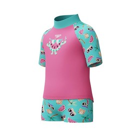 Speedo Girl's Swimsuit Infant to Big Kid UPF 50+ Learn to Swim