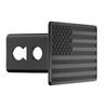 TOEASYTY Trailer Hitch Cover for 2 Inch Receivers, Heavy Metal