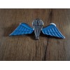 BRITISH MILITARY JUMP WINGS BADGE 2 7/8" DOUBLE POST METAL