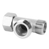EBTOOLS Set of 2 three-way connector, connection for toilet diverter