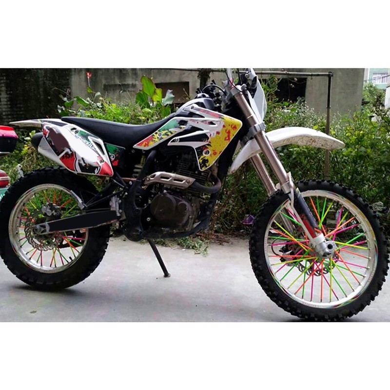 Wheel Spoke Wraps, 36pcs Wheel Rim Spoke Cover Wheel Spoke