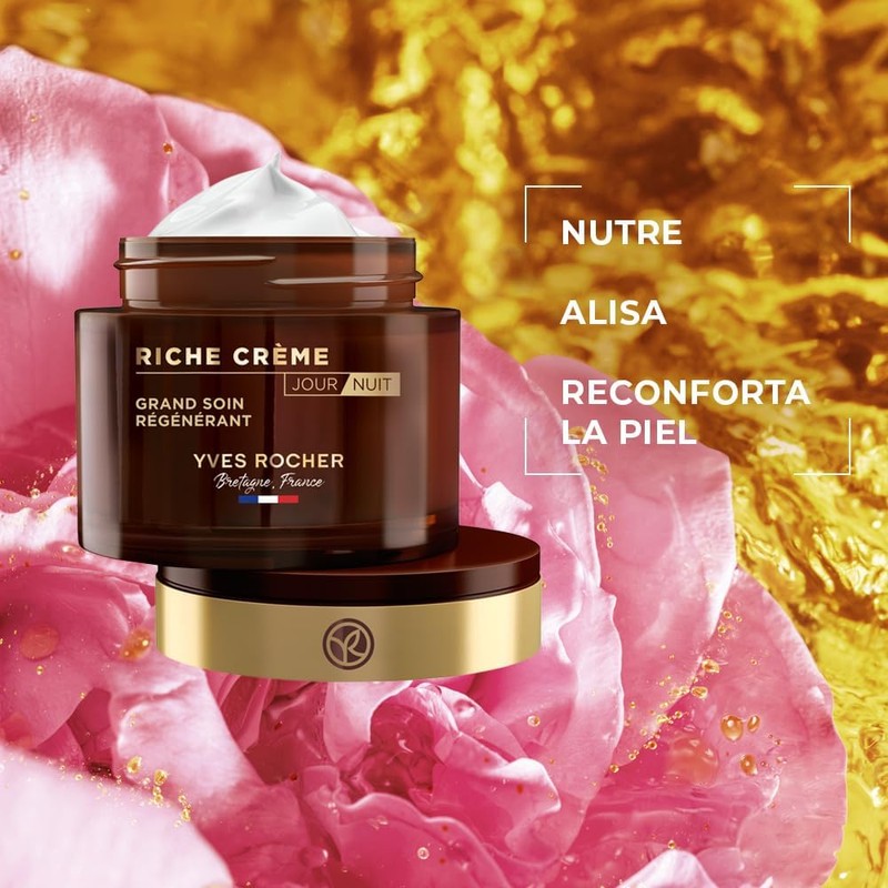 YVES ROCHER - Set Mujer, Incluye Crema Facial Antiedad Riche