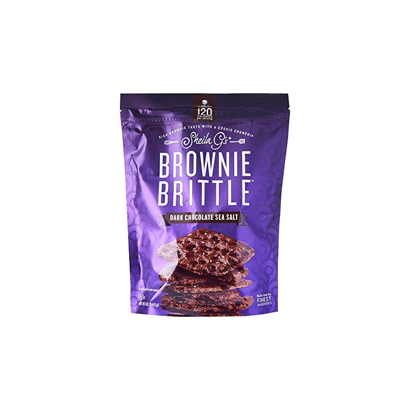 Sheila G's, Brownie Brittle Dark Chocolate, 5 oz