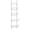 Purdaz Adjustable 5-Tier Over the Door Pantry Organizer, Spice Rack,