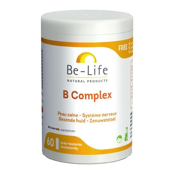Be-Life B Complex Peau Saine et Système Nerveux, 180 capsules