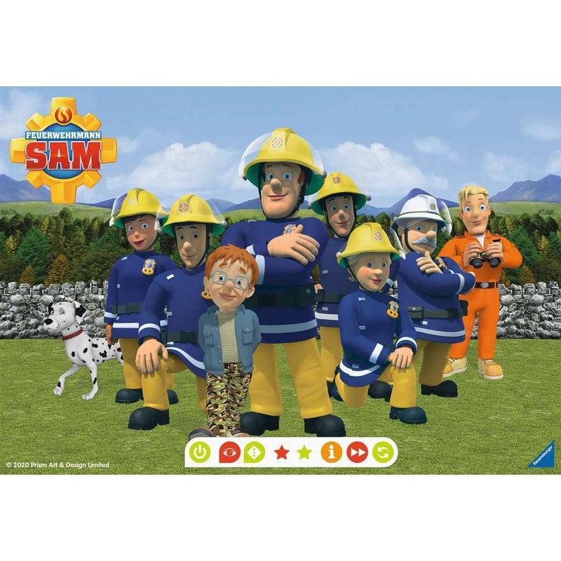 Ravensburger 00046 Tiptoi Puzzle for Little Explorers: Fireman Sam.