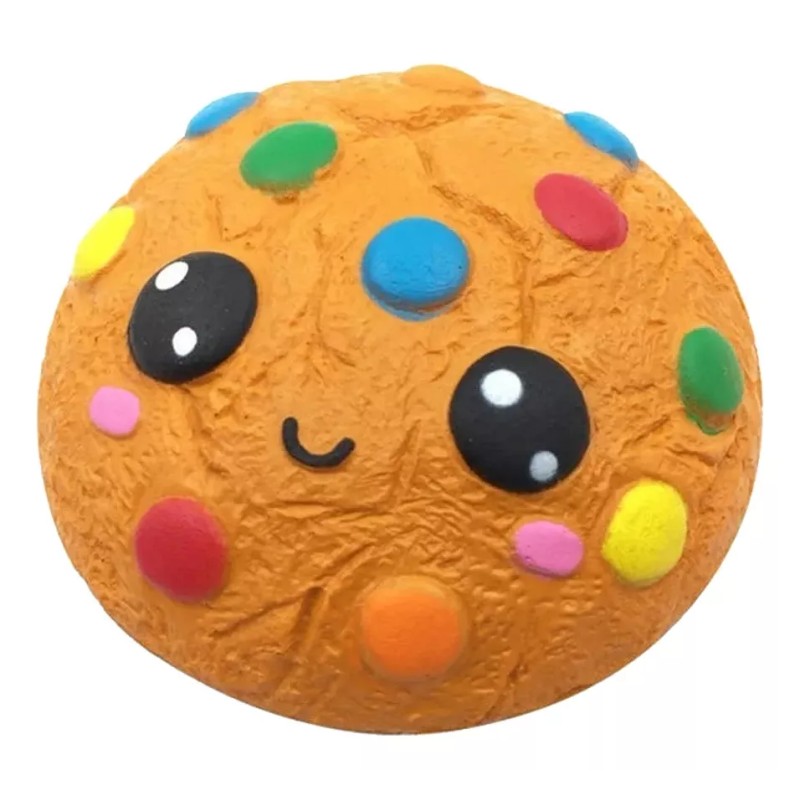 Muna Kit 3 Squishy Kawaii Olor Anti-estrés Pizza Galleta Mordisco