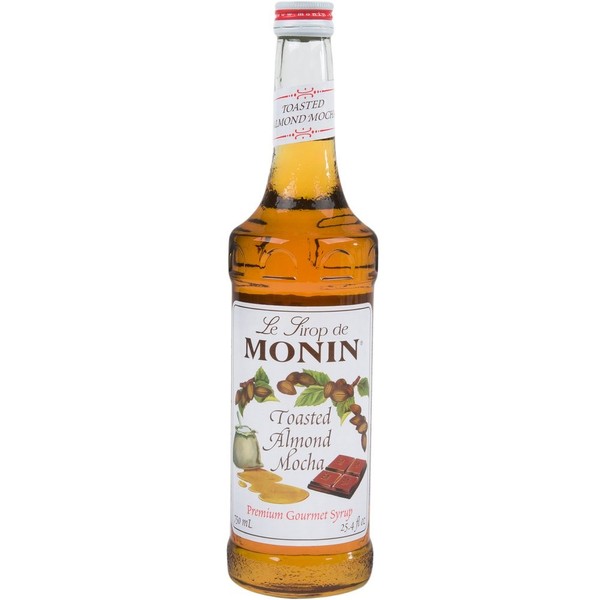 Monin Toasted Almond Mocha Syrup 750ML