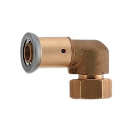 Kakudai 610-015-16B JK Lock Union Elbow Adapter, One Touch