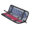 Harilla Tie Organiser, Bag Storage, Luggage Holder for Travel, Grey