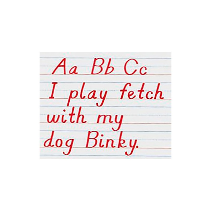 D'Nealian Chart Tablet, 24"X32", Manuscript, 25 Sheets