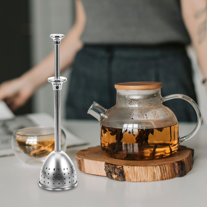 TOVINANNA Stainless Steel Tea Ball Reusable Tea Steeper Metal Tea