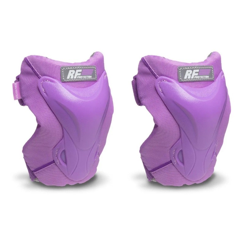 Set De Protecciones Patinaje Pro Lila, Rollerface