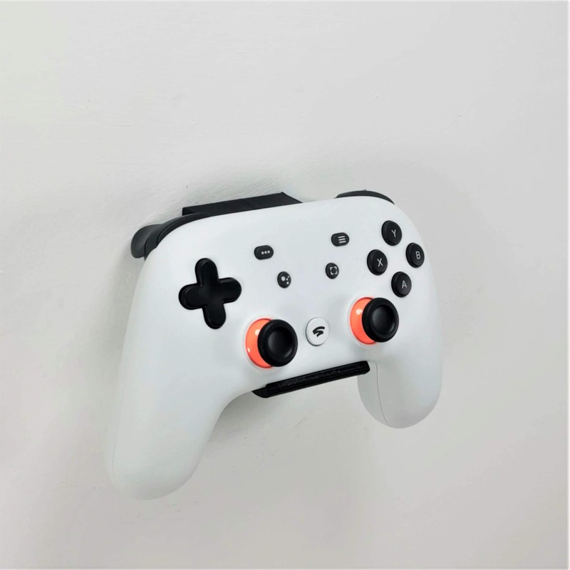 Google Stadia Controller Wall Mount for Remote Control - White