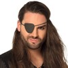Boland 74285 Pirate Eye Patches, red, Standard Size