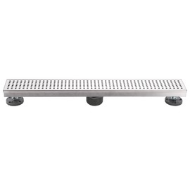Design House Linear Shower Drain, 36 in, Stainless Steel