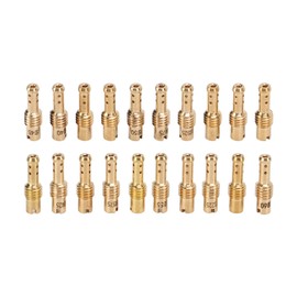 Qiilu Carb Jet, 20PCS Carburetor Slow Jet Kit 12.5‑60 Metal Replacement for MIKUNI VM TM TMX Carbs