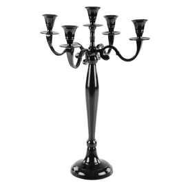 Gräfenstayn® Candlestick 1-, 3- or 5-Arm Candlestick - Various Sizes - Candlestick in Silver, Black, White or Gold, 40cm
